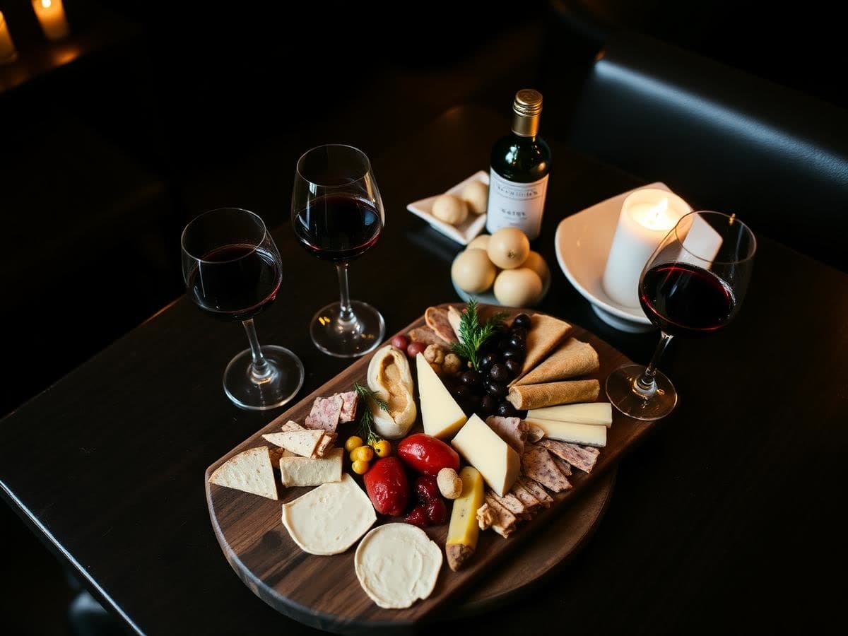 Matsalen på Deg ø Vin i Bromma